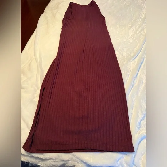 Michael Stars Sleeveless Burgundy Dress - Picture 11 of 11
